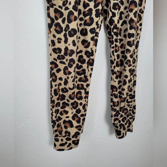 ShoSho Animal Print Joggers Pants Loungewear Cozy Pull On Pajama Casual Small - Picture 3 of 9